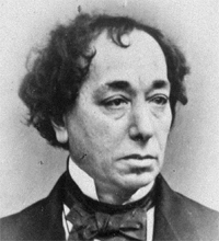 Benjamin Disraeli in an early photo