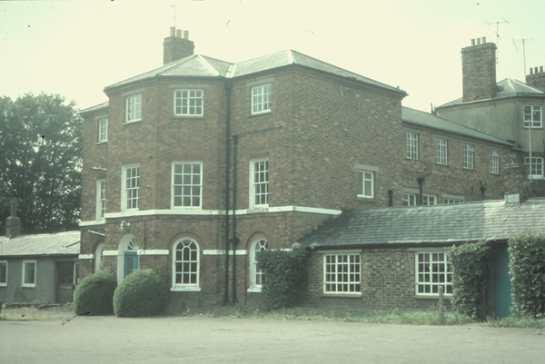 The former workhouse in the 1980s